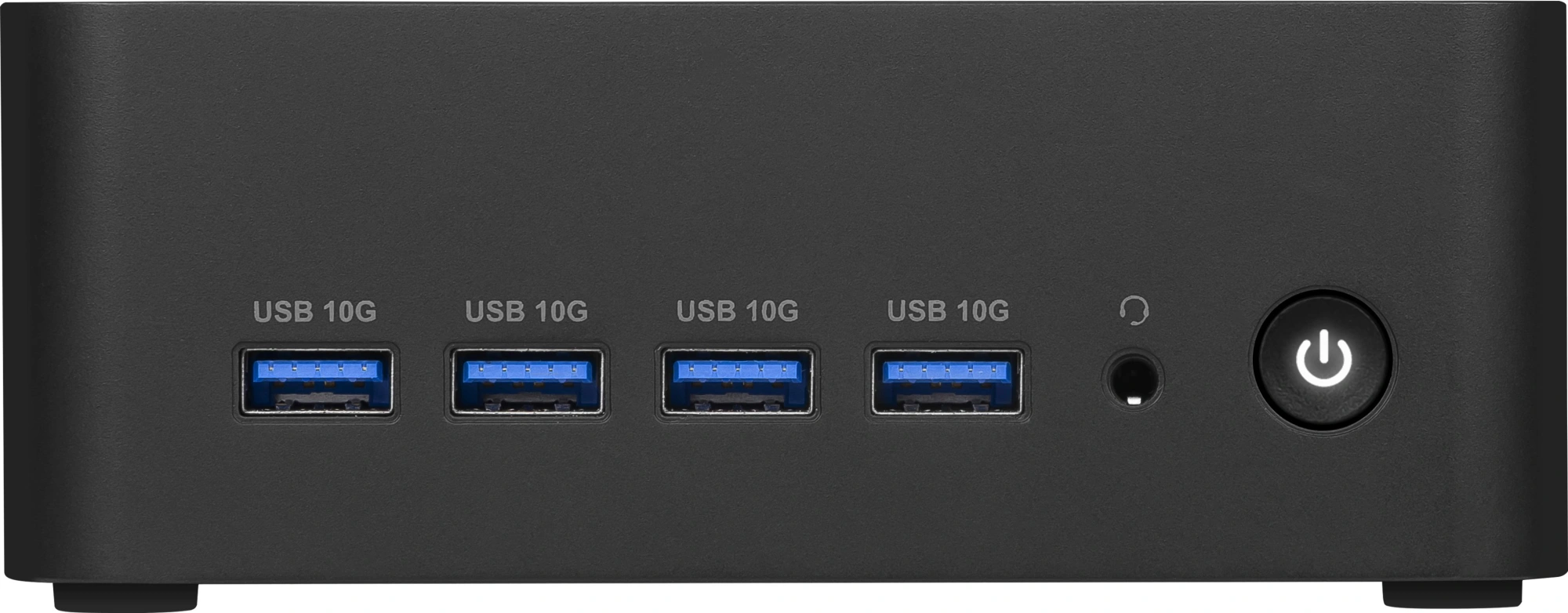 Неттоп MSI Cubi Z 8M-037XRU Ryzen 7 H 255 (3.8) 16Gb SSD1Tb 780M CR без ОС 2x2.5GbitEth WiFi BT 120W черный (9S6-B03241-038) — миниатюра 4