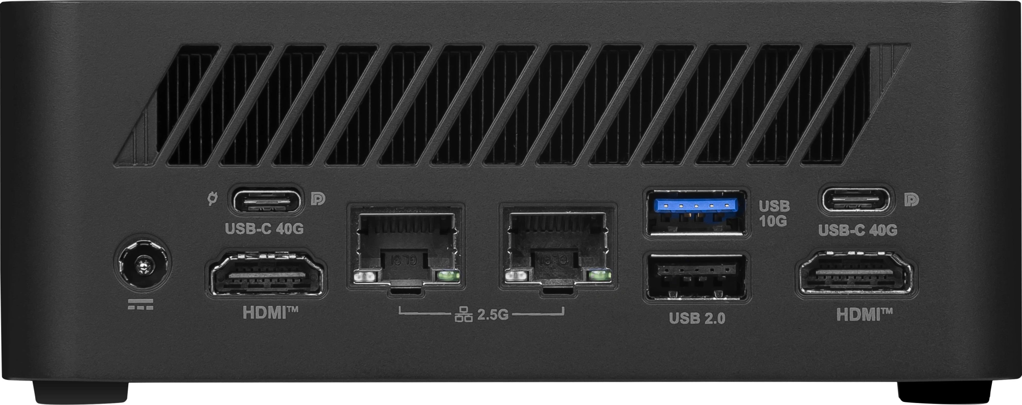 Неттоп MSI Cubi Z 8M-037XRU Ryzen 7 H 255 (3.8) 16Gb SSD1Tb 780M CR без ОС 2x2.5GbitEth WiFi BT 120W черный (9S6-B03241-038) — миниатюра 5