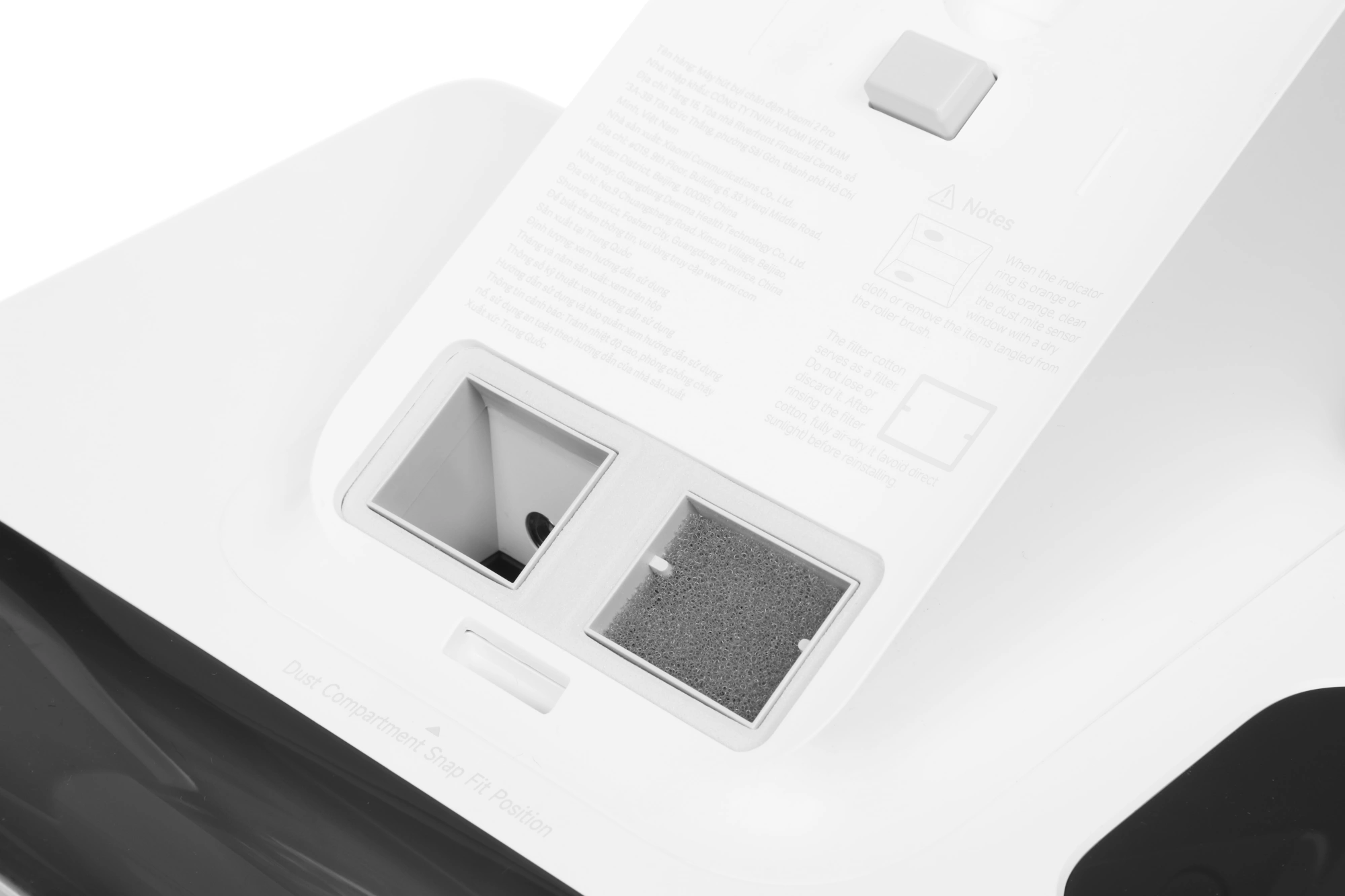 Пылесос ручной Xiaomi Mite Remover 2 Pro 500Вт белый — миниатюра 16