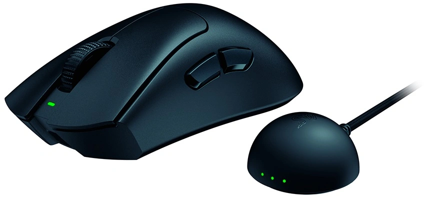 Мышь Razer DeathAdder V4 Pro черный оптическая 45000dpi беспров. USB 5but (RZ01-05330100-R3G1) — миниатюра 4