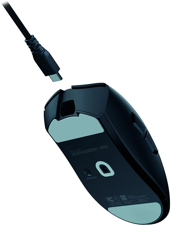 Мышь Razer DeathAdder V4 Pro черный оптическая 45000dpi беспров. USB 5but (RZ01-05330100-R3G1) — миниатюра 5