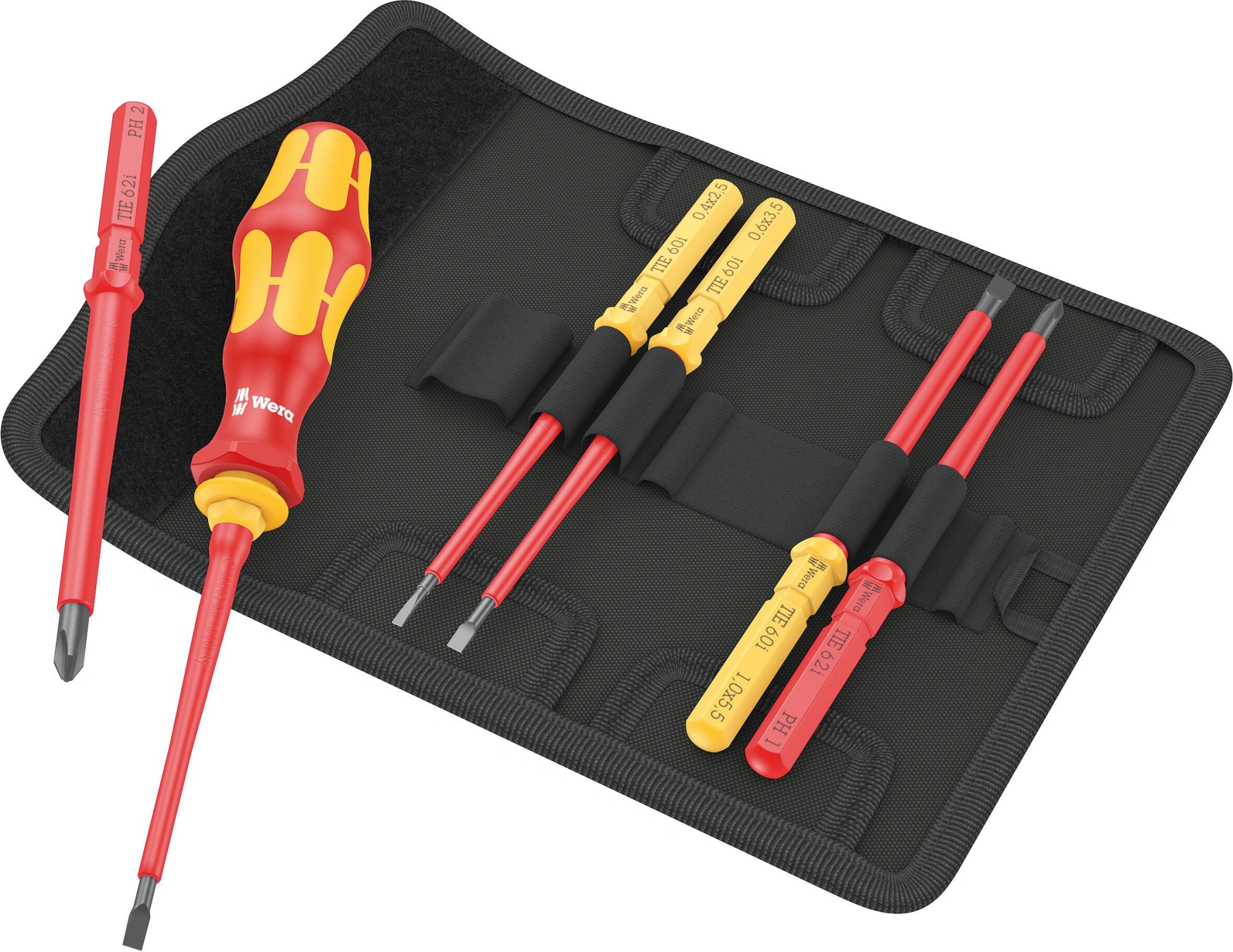 Отвертка Wera Kraftform Kompakt VDE 7 Universal 1 Tool Finder в компл.:70 предметов (WE-006600) — фото 1