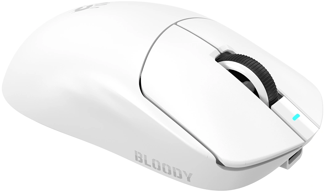 Мышь A4Tech Bloody R77 Ultra Dock белый оптическая 20000dpi беспров. USB 5but — миниатюра 2