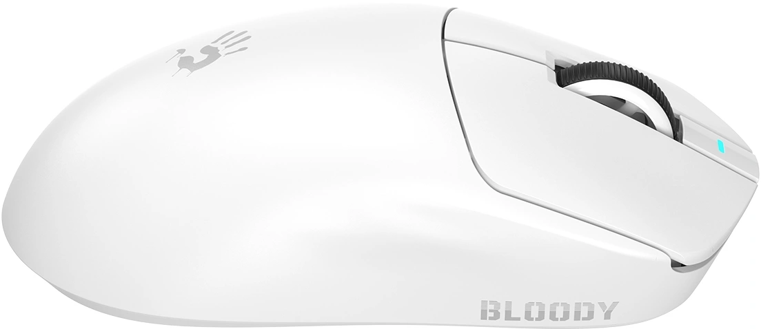 Мышь A4Tech Bloody R77 Ultra Dock белый оптическая 20000dpi беспров. USB 5but — миниатюра 6