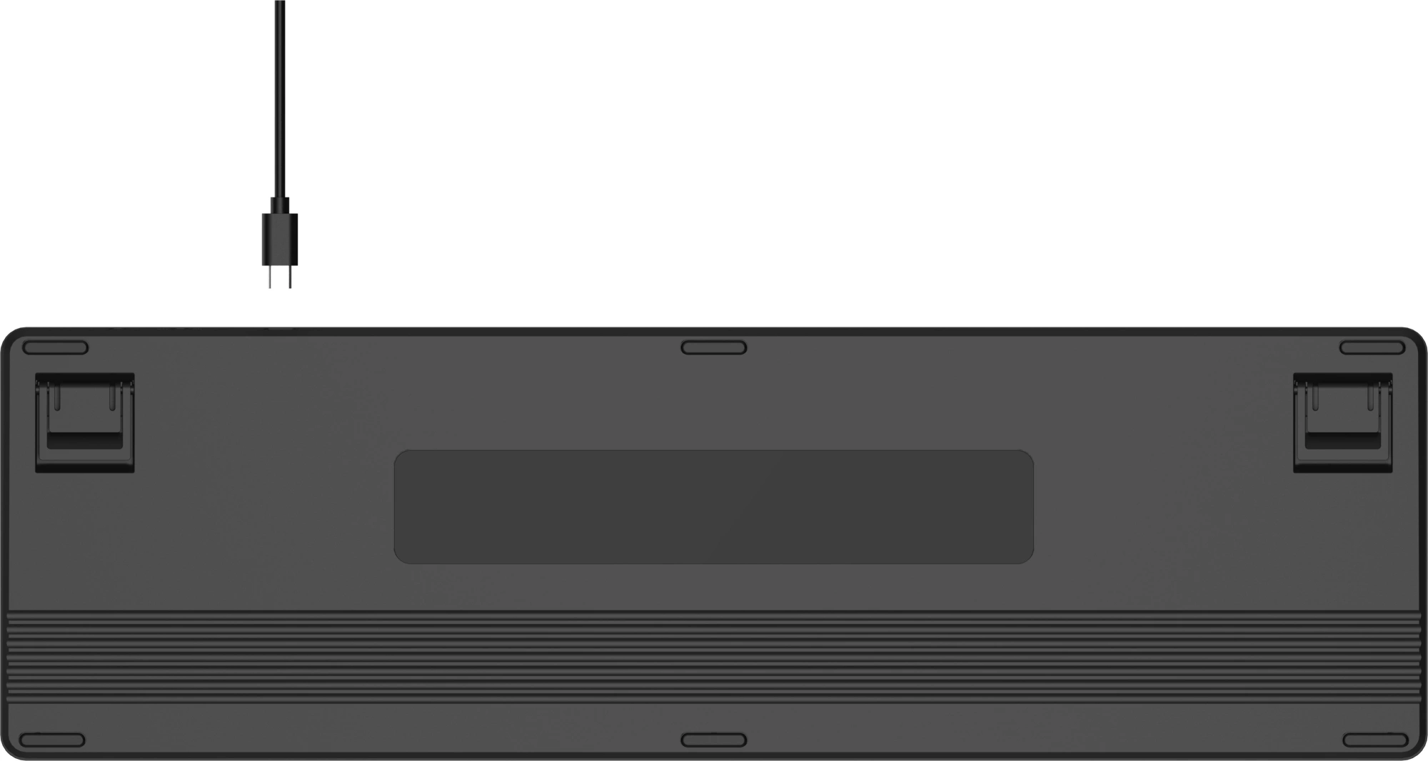 Клавиатура A4Tech FX55 черный USB slim Multimedia кабель 1.5м — миниатюра 11