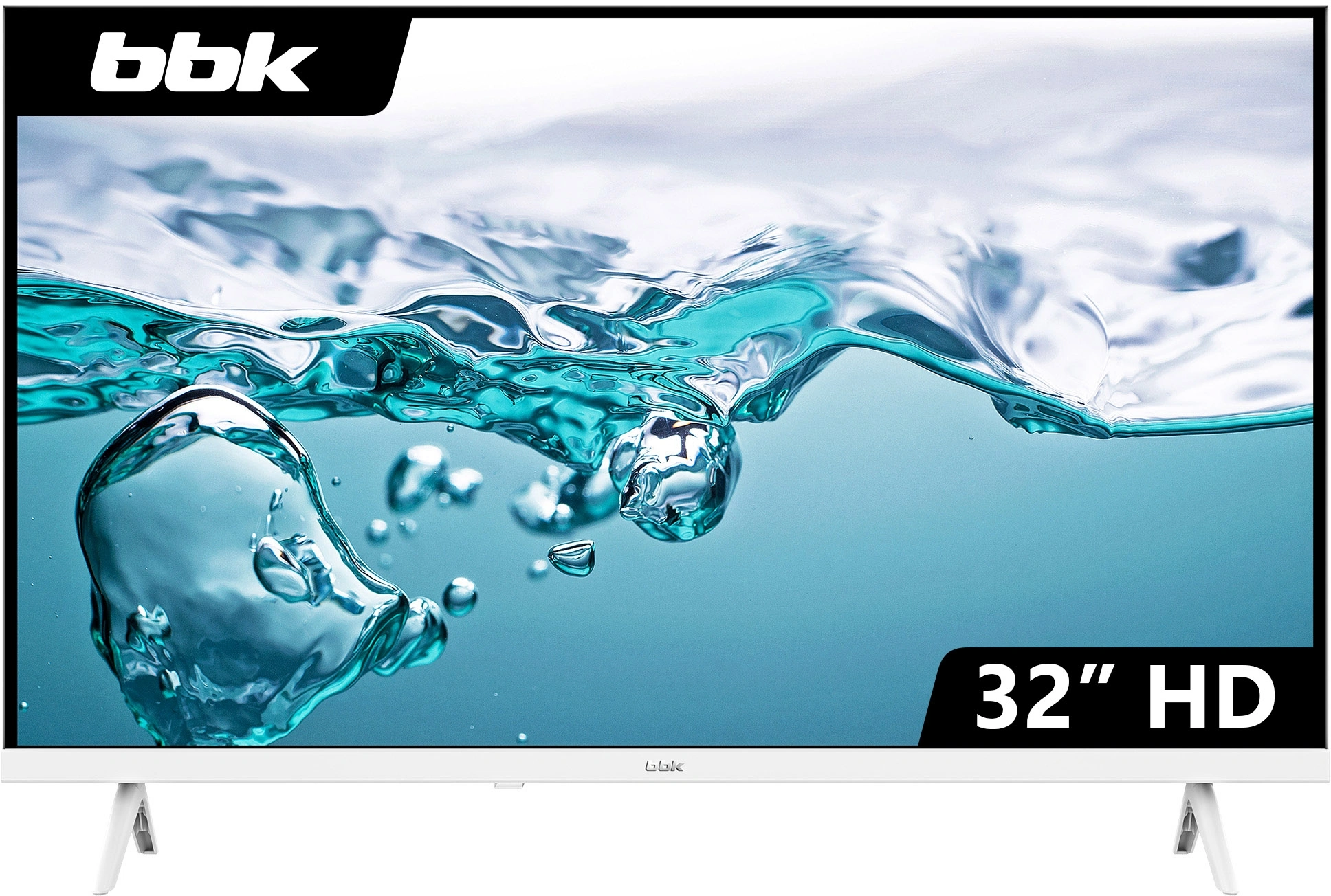 Телевизор LED BBK 32" 32LEM-1045/TS2C (W) белый HD 60Hz DVB-T2 DVB-C DVB-S2 USB (RUS) — фото 1