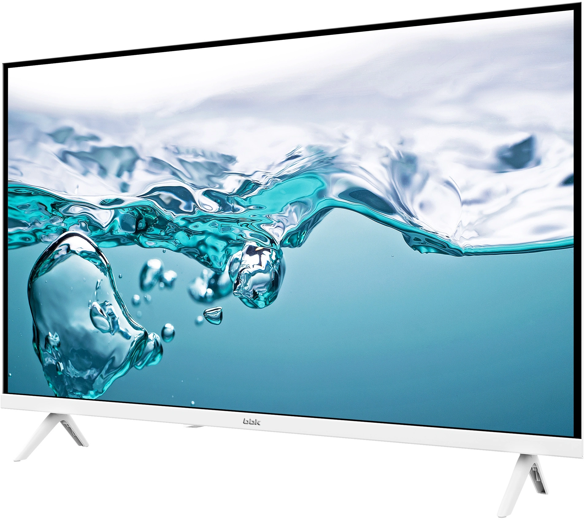 Телевизор LED BBK 32" 32LEM-1045/TS2C (W) белый HD 60Hz DVB-T2 DVB-C DVB-S2 USB (RUS) — миниатюра 3