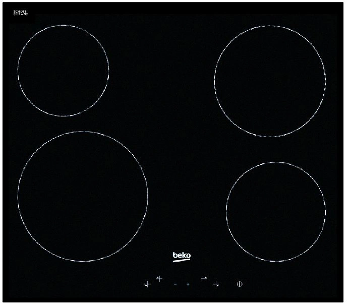 Варочная поверхность Beko HIC64401 черный — фото 1
