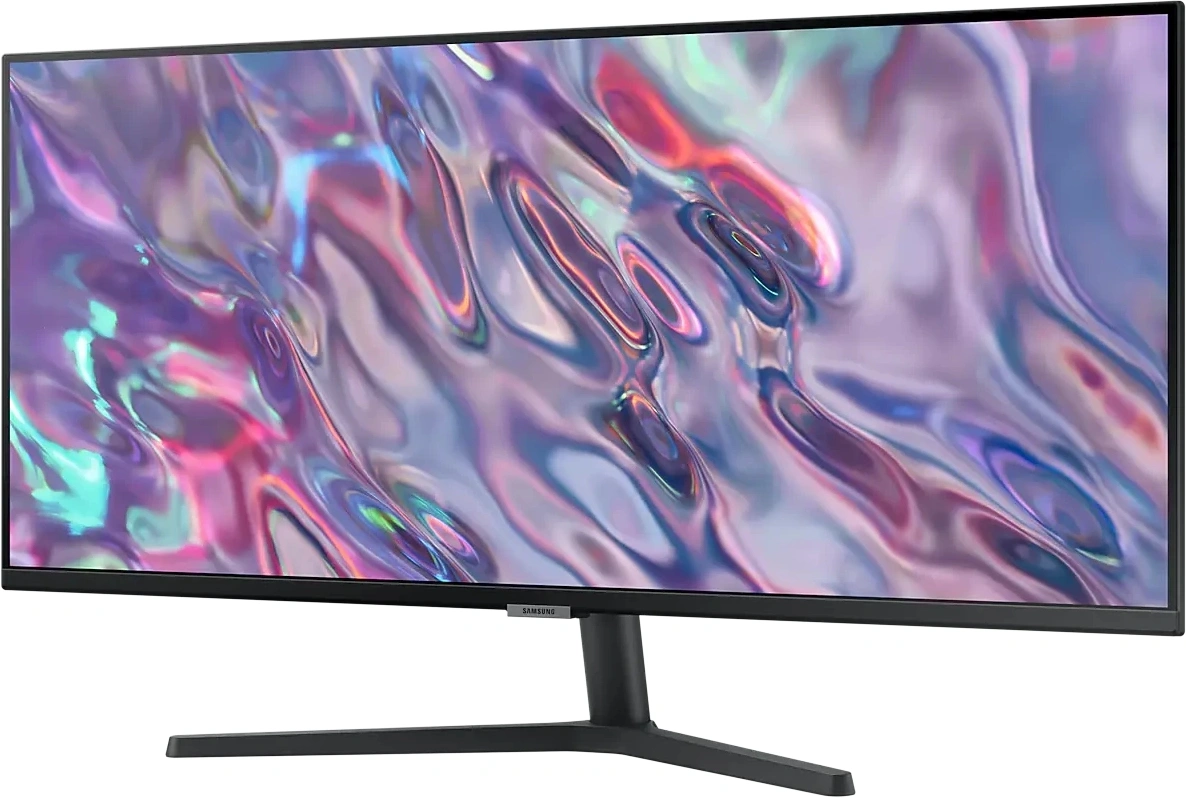 Монитор Samsung 34" ViewFinity S5 LS34C500GAUXEN черный VA LED 21:9 полуматовая 3000:1 300cd 178гр/178гр 3440x1440 100Hz FreeSync DP Ultra WQHD 4.9кг — миниатюра 7