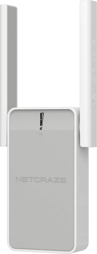Повторитель беспроводного сигнала Keenetic Netcraze Buddy 4 (NC-3211) N300 10/100BASE-TX белый — фото 1
