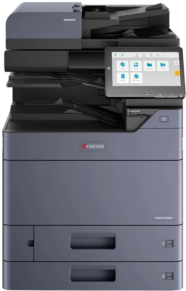 МФУ лазерный Kyocera TASKalfa MZ2501ci (Базовый блок) (110C2M3NL0) A3 Duplex Net темно-серый — фото 1