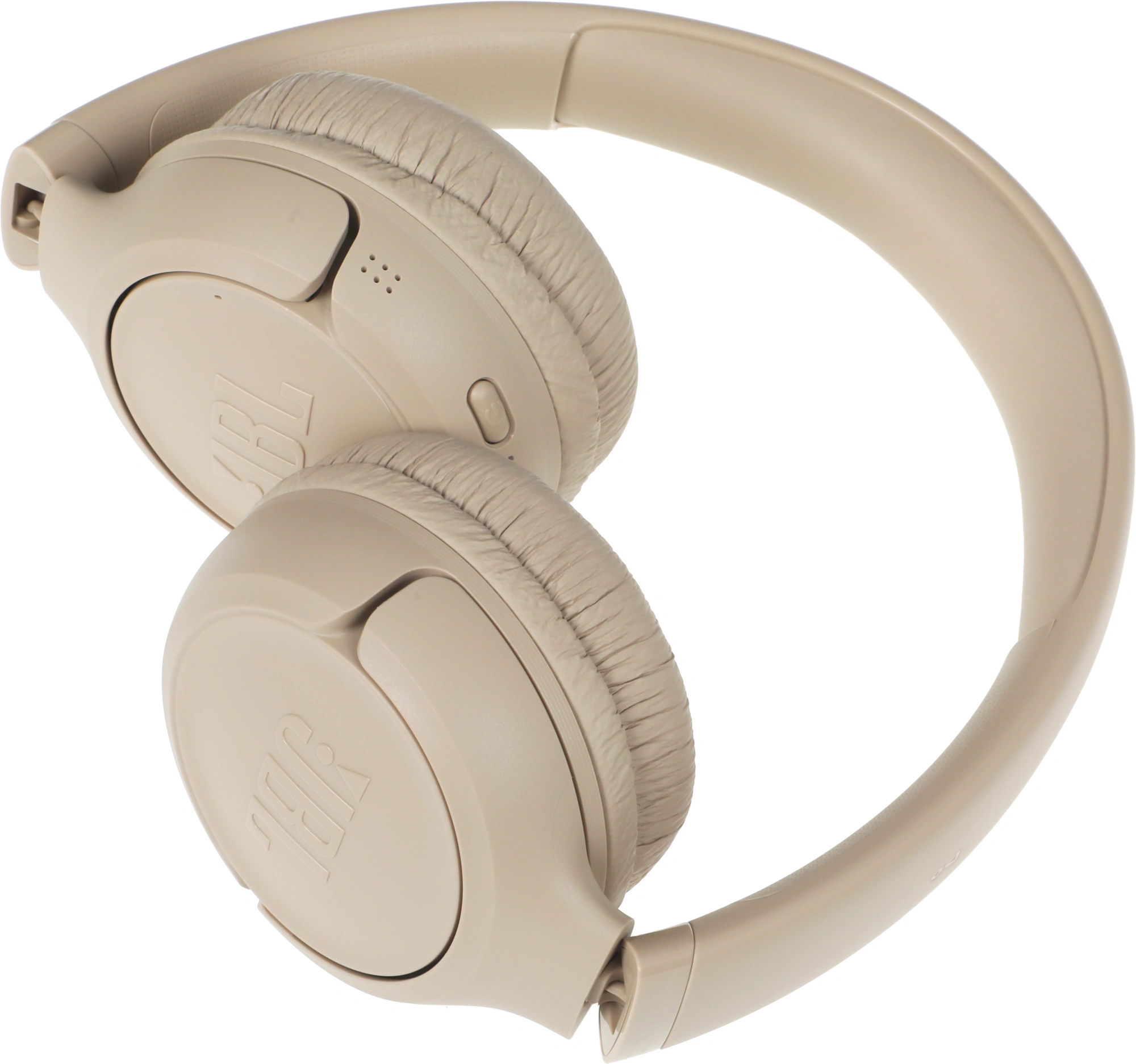 Гарнитура накладные JBL Tune 530BT бежевый беспроводные bluetooth оголовье (JBLT530BTBEGEU) — миниатюра 7