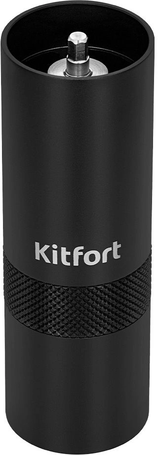 Кофемолка Kitfort КТ-7605 ручная сист.помол.:жернова вместим.:20гр черный/коричневый — миниатюра 6