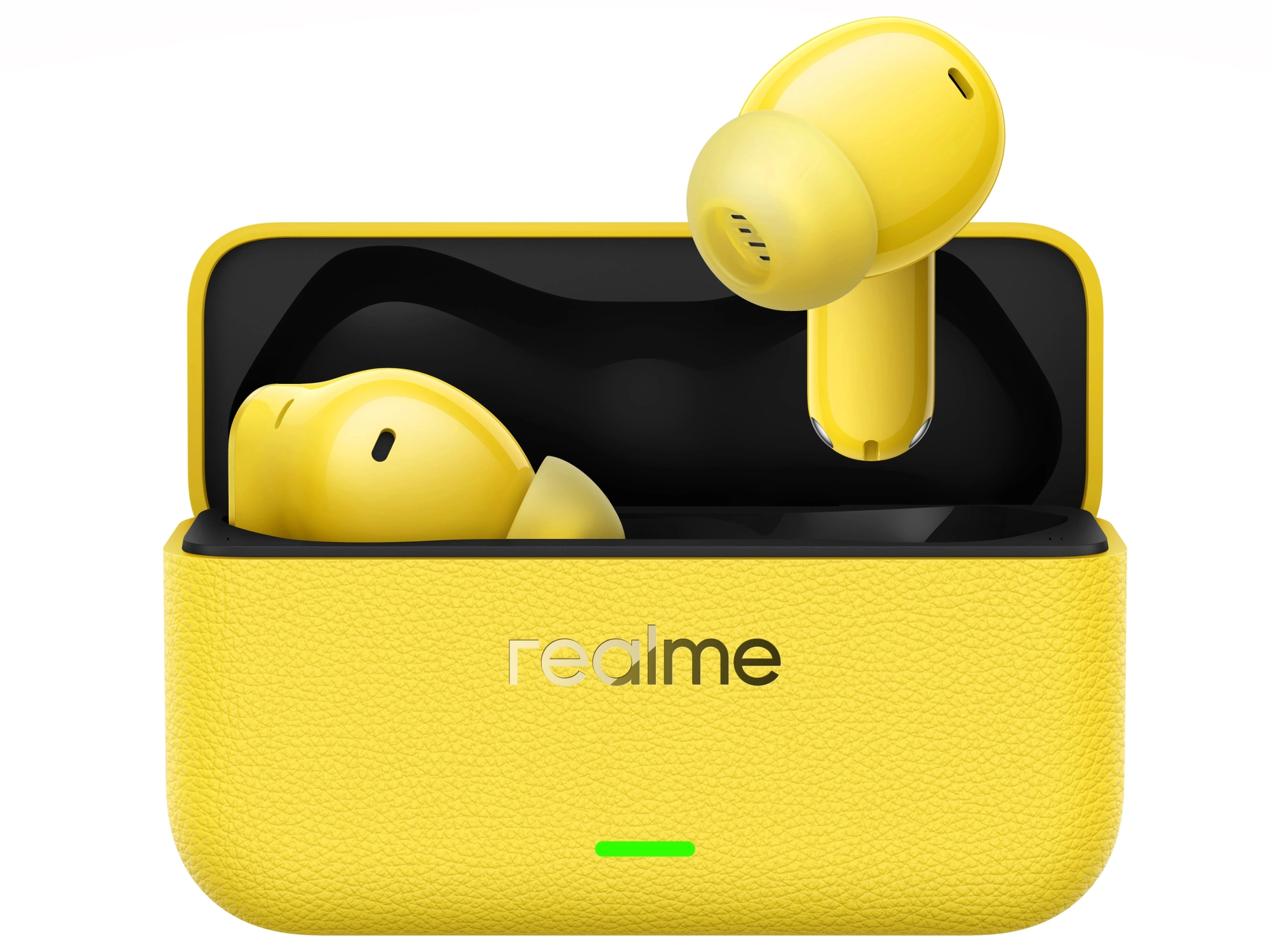 Гарнитура внутриканальные Realme Buds T500 Pro желтый беспроводные bluetooth в ушной раковине (6941764483897) — фото 1