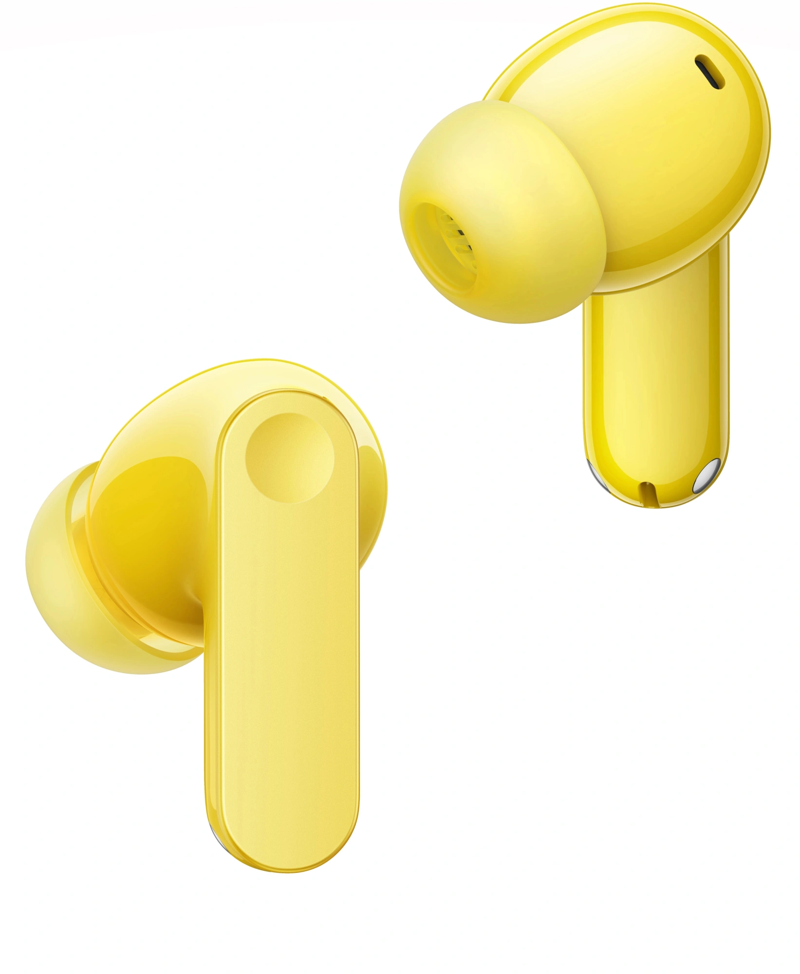 Гарнитура внутриканальные Realme Buds T500 Pro желтый беспроводные bluetooth в ушной раковине (6941764483897) — миниатюра 3