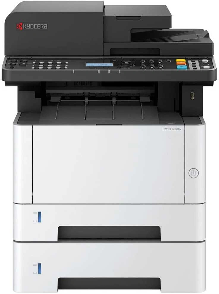 МФУ лазерный Kyocera Ecosys MA3500fx (110C3F3NL0) A4 Duplex белый — фото 1