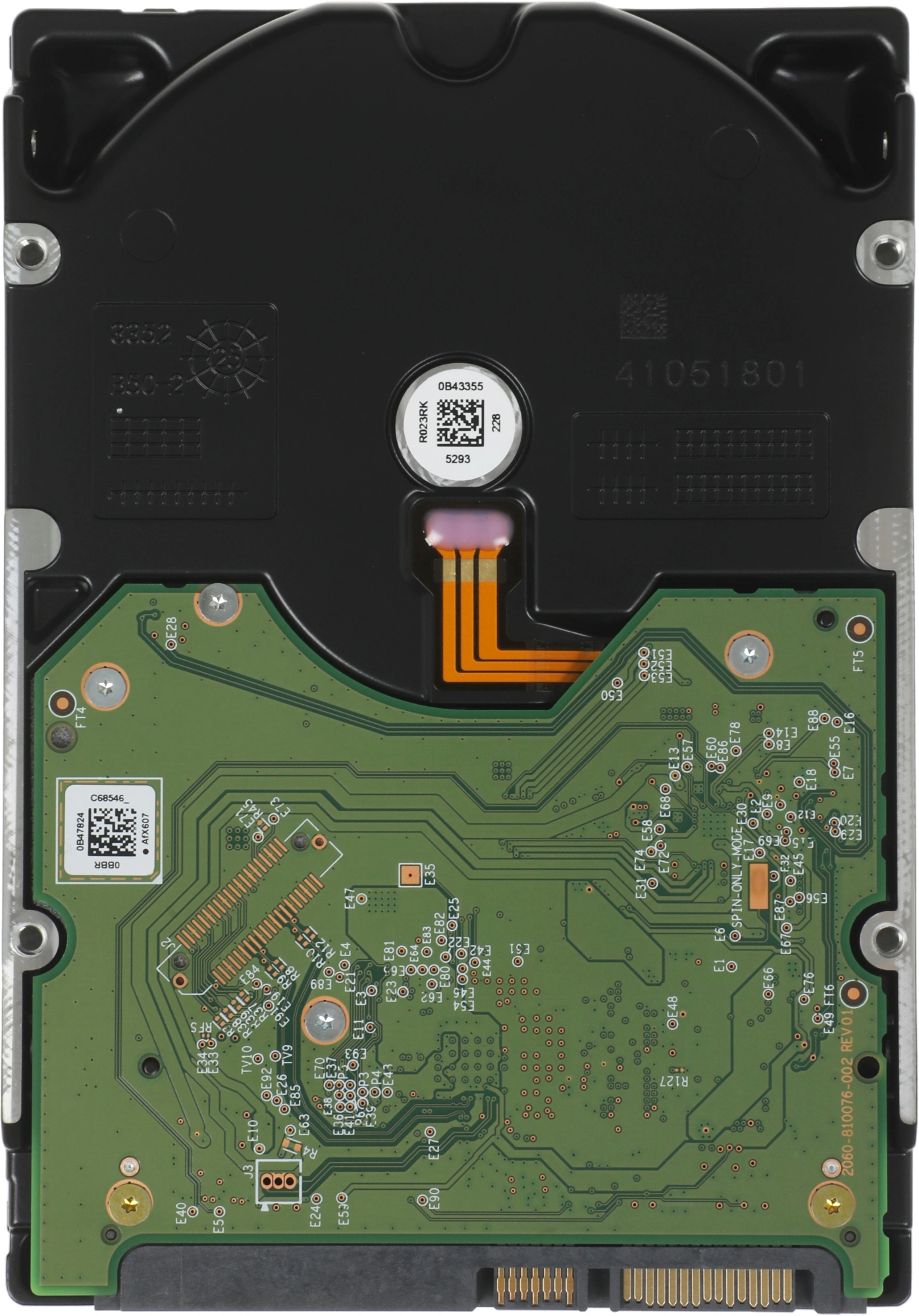 Жесткий диск WD SATA-III 12TB 0B47063 WUS721212BLE6L4 Ultrastar DC HC340 512E (7200rpm) 512Mb 3.5" — миниатюра 4