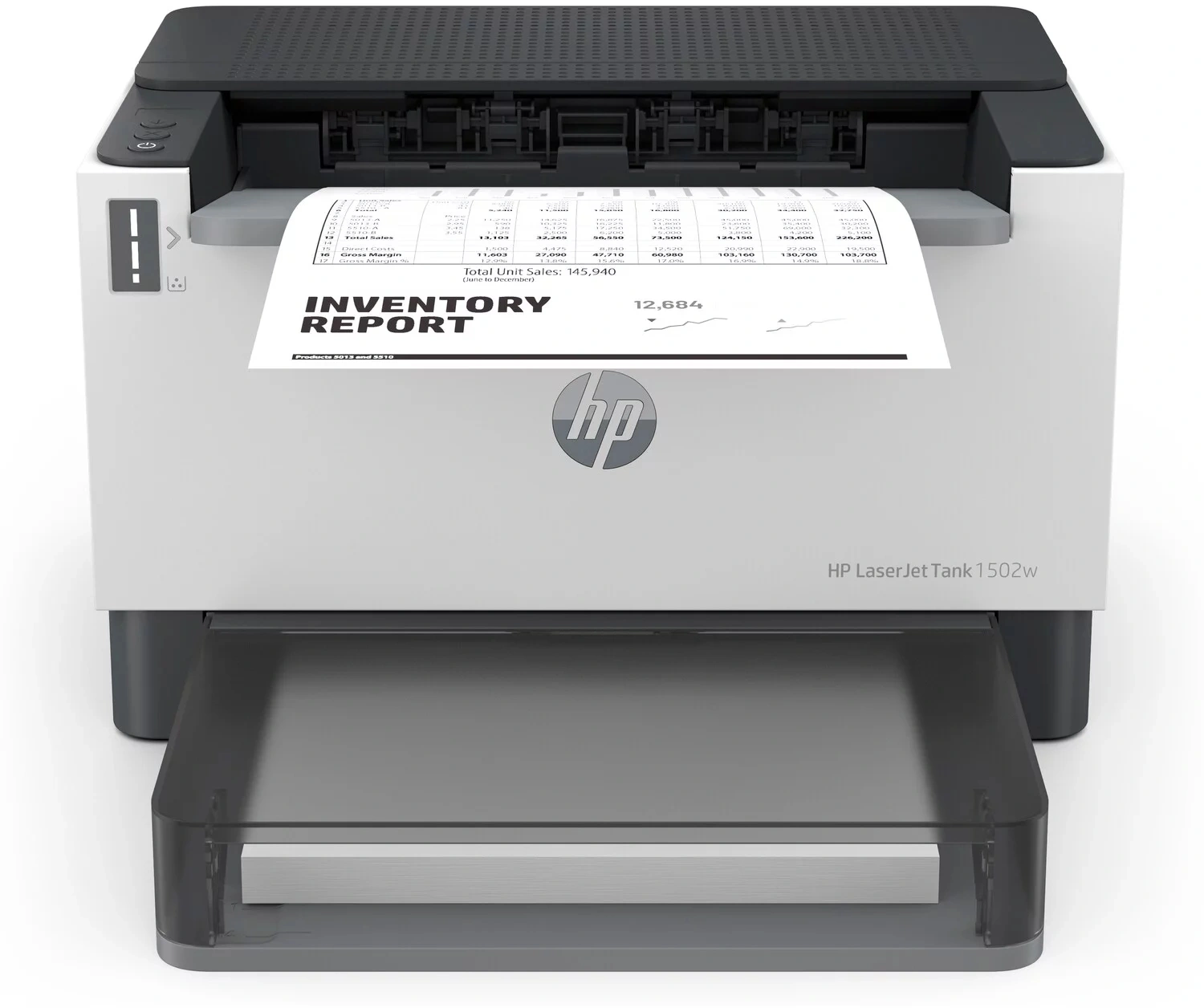 Принтер лазерный HP LaserJet Tank 1502w (2R3E2A) A4 WiFi белый — фото 1