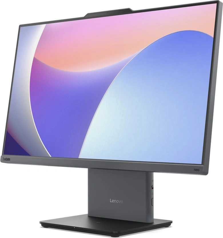 Моноблок Lenovo ThinkCentre neo 50a G5 23.8" Full HD Core 5 210H (2.2) 16Gb SSD512Gb Graphics без ОС GbitEth WiFi BT 90W клавиатура мышь Cam серый 1920x1080 — миниатюра 4