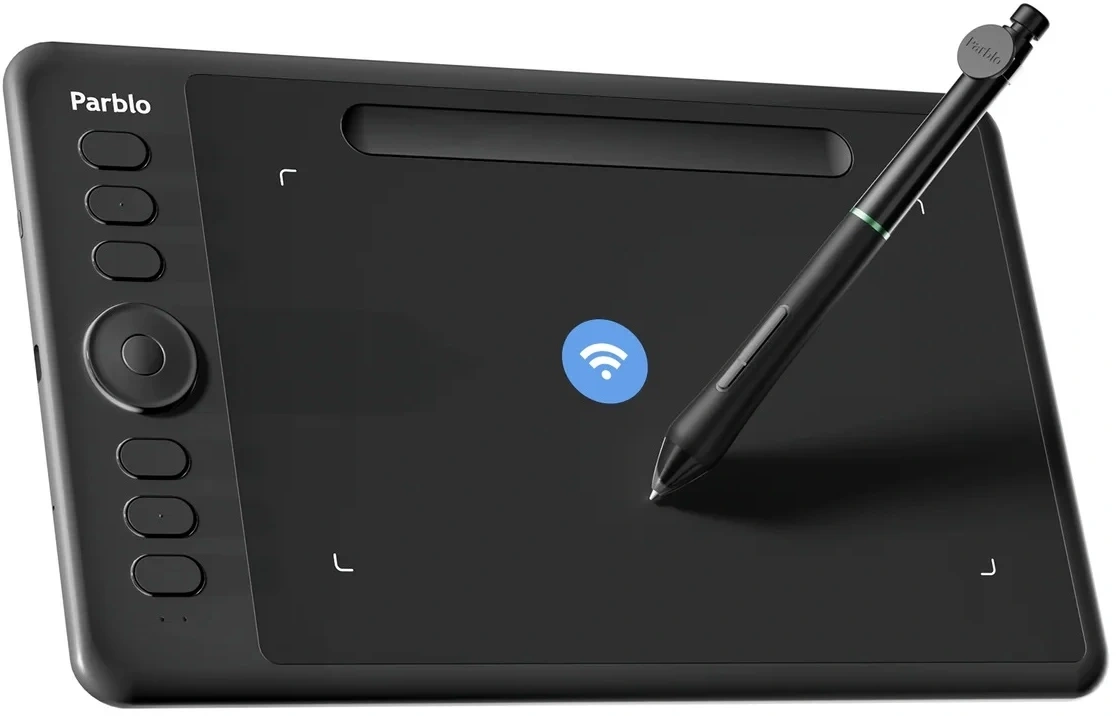 Графический планшет Parblo Intangbo SW USB Type-C черный — миниатюра 12