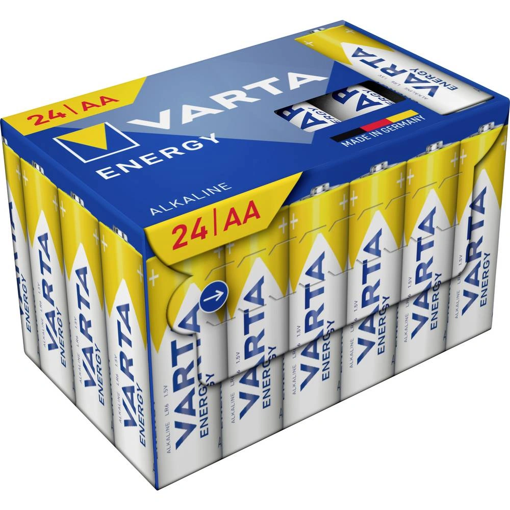 Батарея Varta Energy LR6 AA AA (24шт) блистер — фото 1