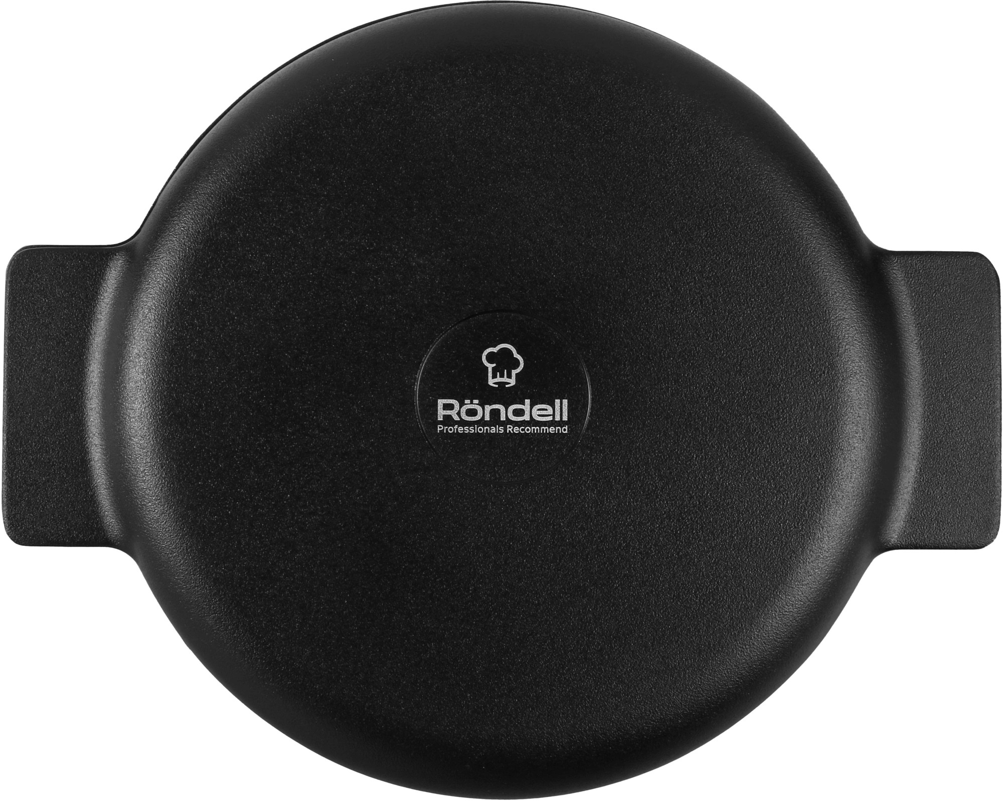 Кастрюля Rondell Black Edition RDA-2097 4.6л. d=24см (с крышкой) черный — миниатюра 3