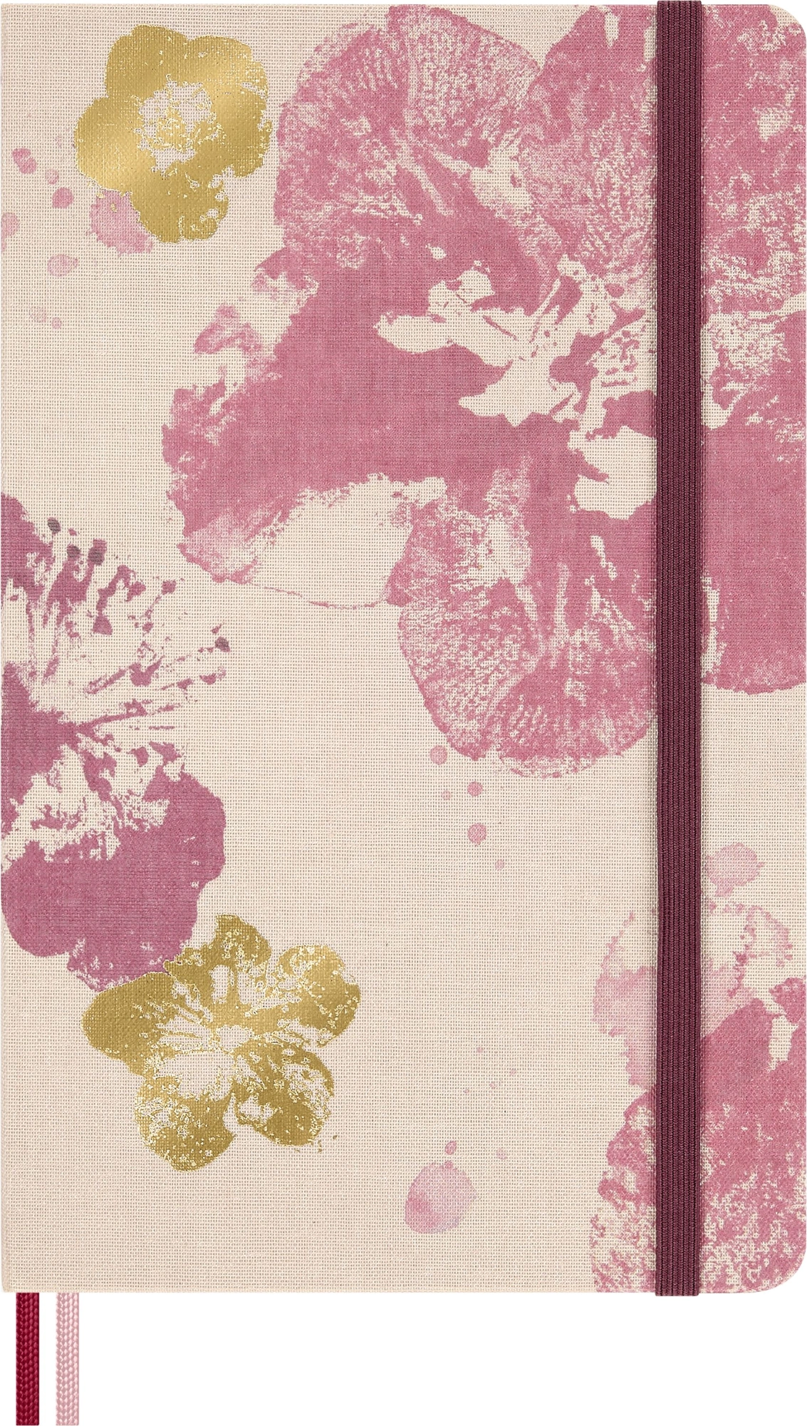 Блокнот Moleskine LIMITED EDITION SAKURA LESU09QP060 Large 130х210мм обложка текстиль 176стр. линейка твердая обложка розовый 2026 — фото 1