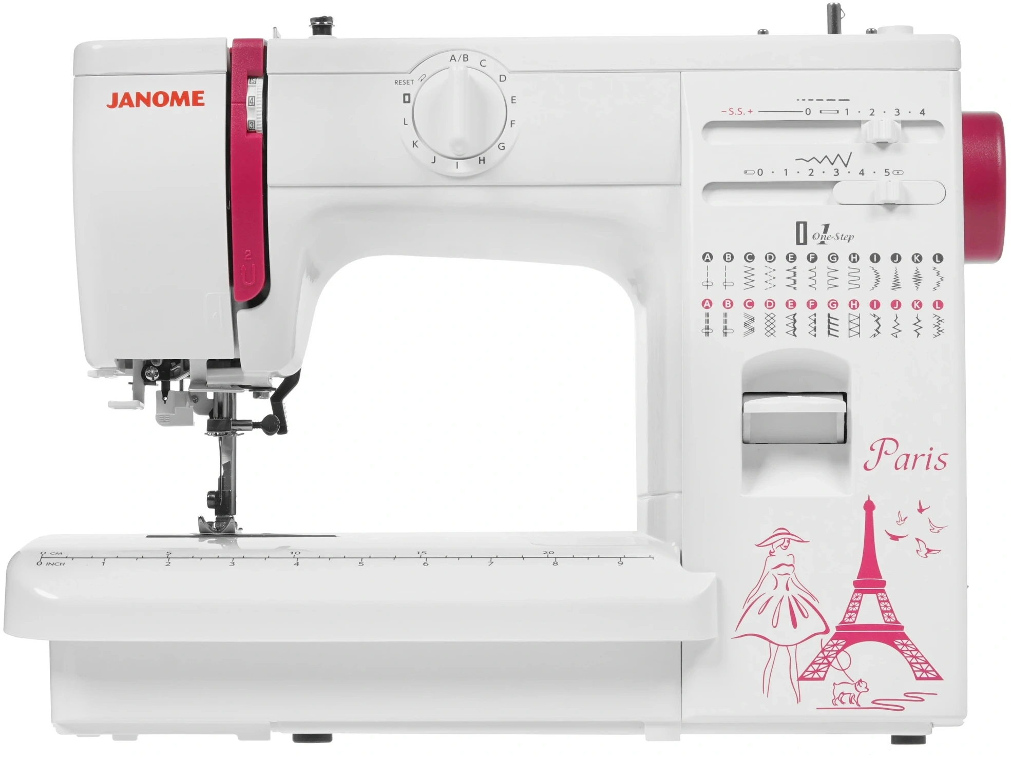 Швейная машина Janome Q-23P белый/рисунок — миниатюра 2