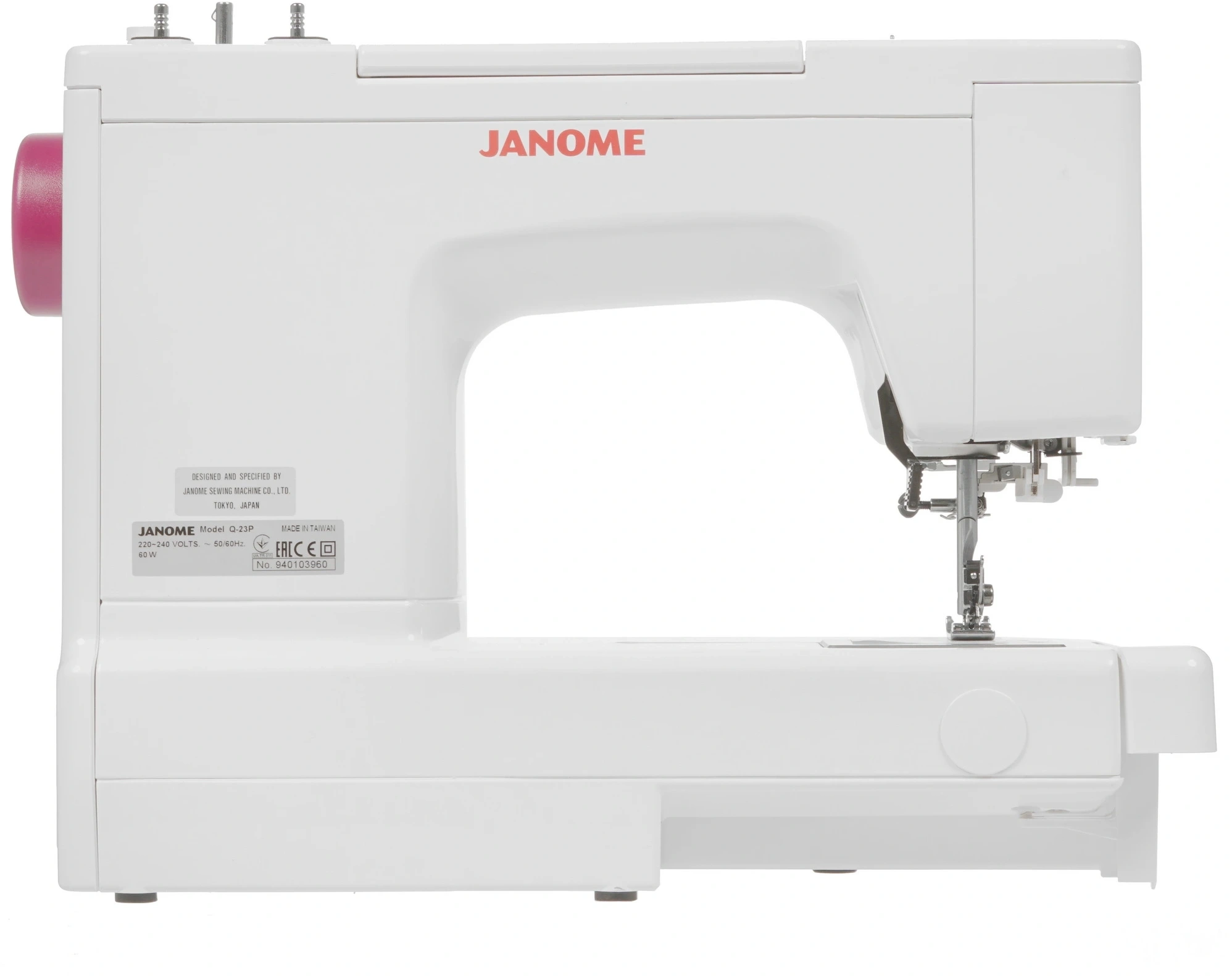 Швейная машина Janome Q-23P белый/рисунок — миниатюра 4
