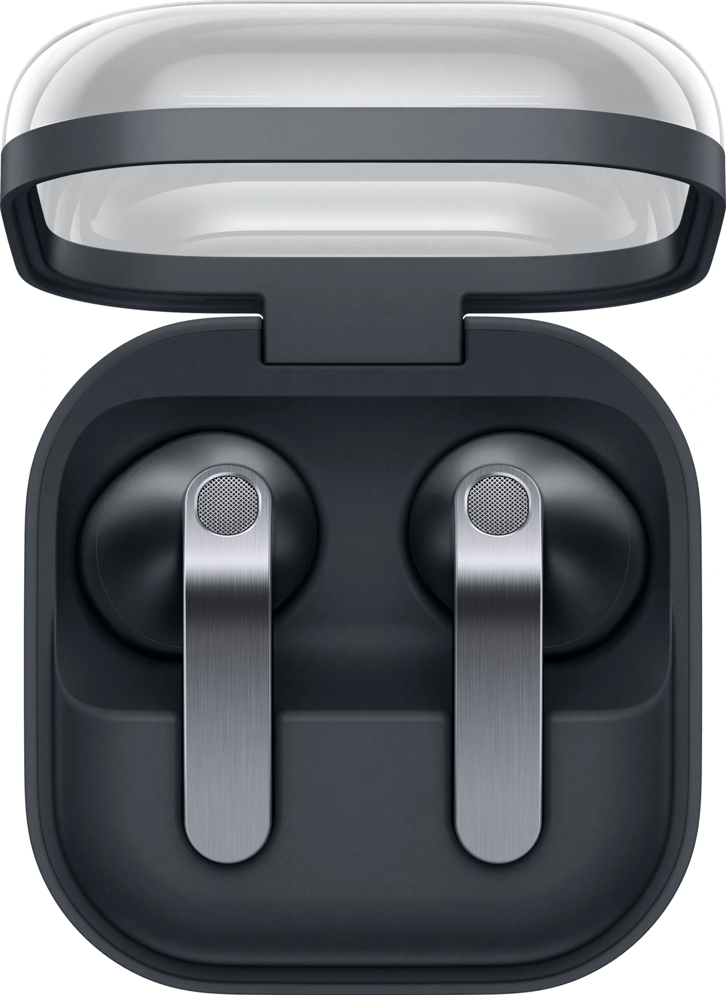 Гарнитура вкладыши Samsung Galaxy Buds 4 черный беспроводные bluetooth в ушной раковине (SM-R540NZKACIS) — миниатюра 5