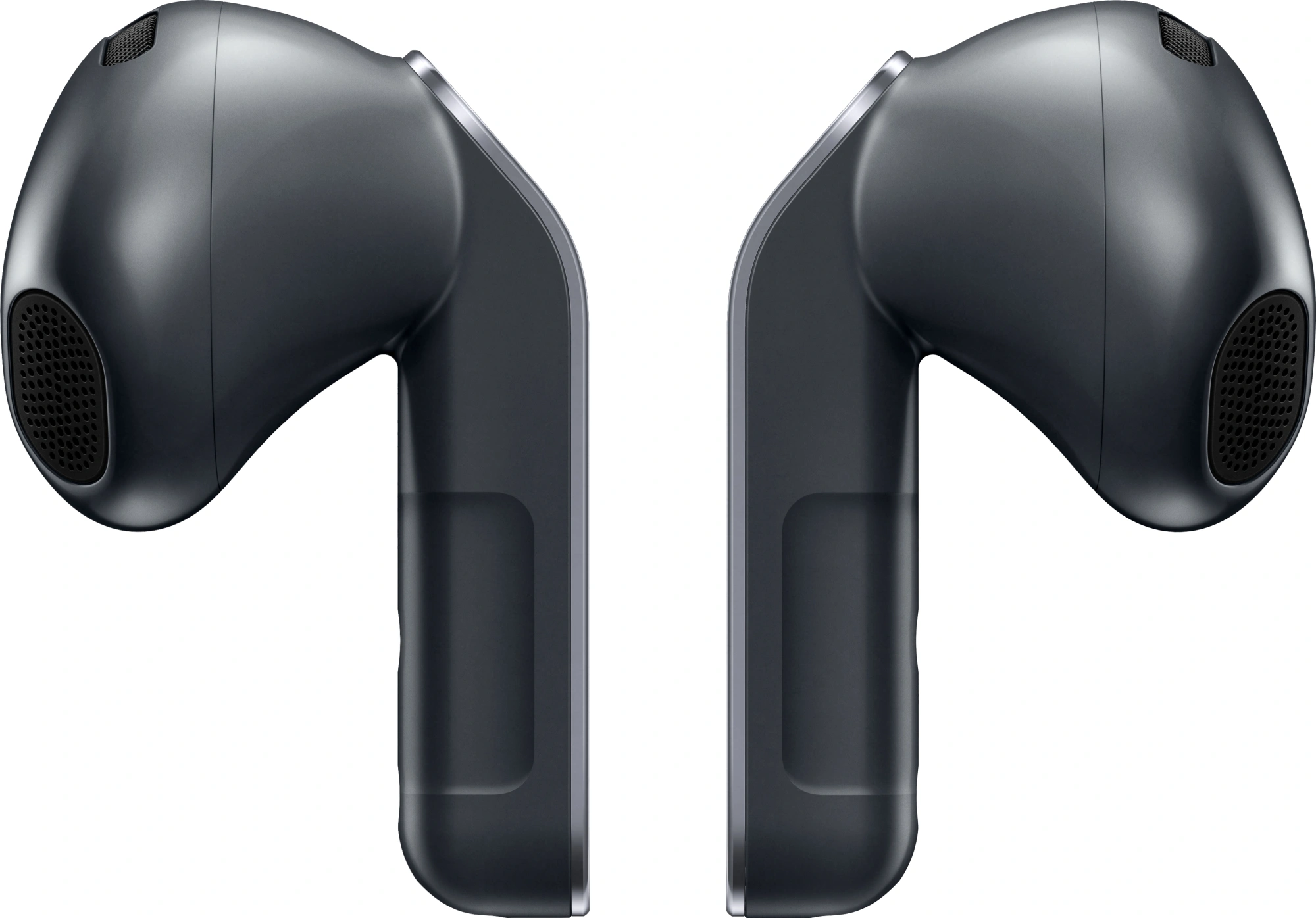 Гарнитура вкладыши Samsung Galaxy Buds 4 черный беспроводные bluetooth в ушной раковине (SM-R540NZKACIS) — миниатюра 3
