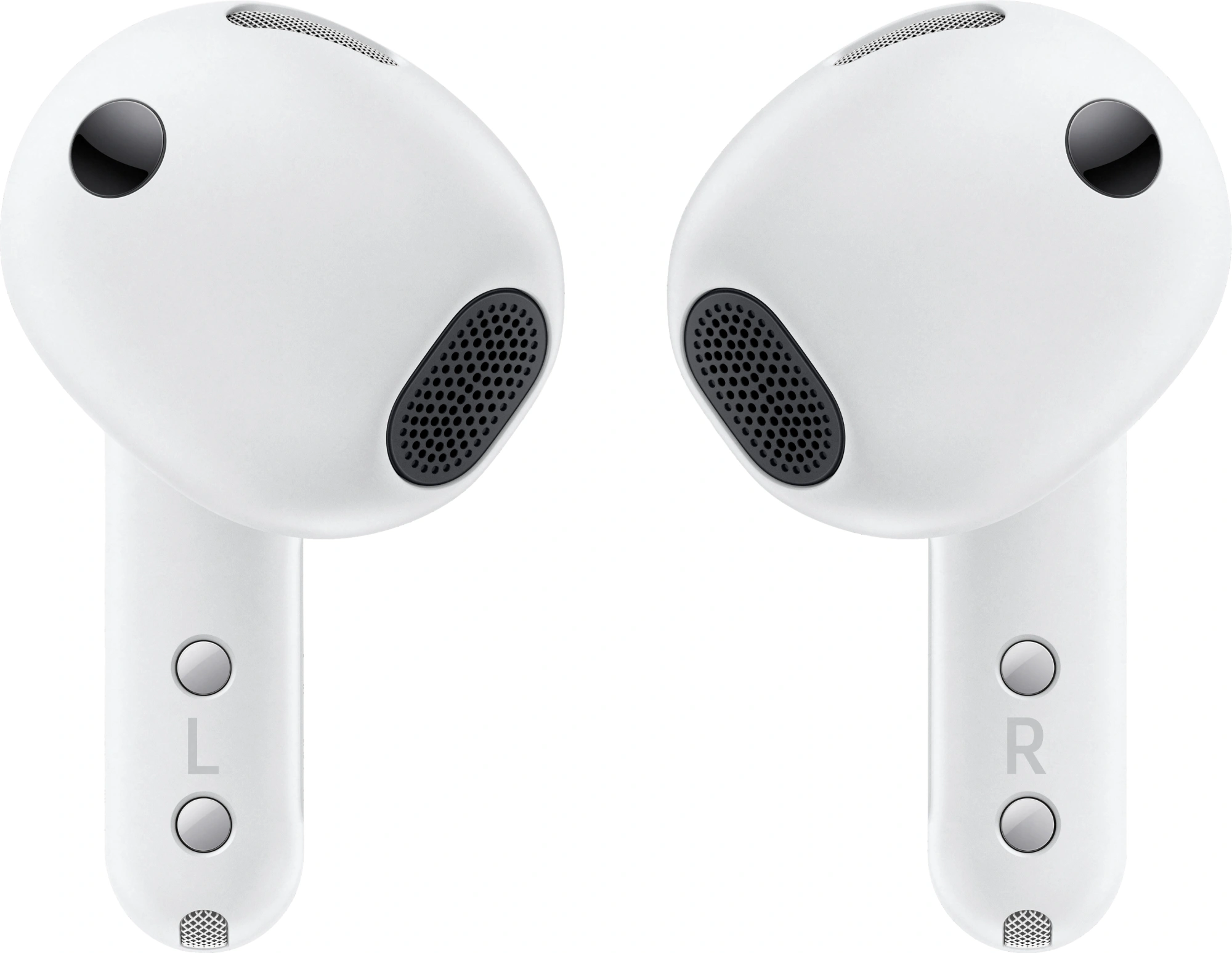 Гарнитура вкладыши Samsung Galaxy Buds 4 белый беспроводные bluetooth в ушной раковине (SM-R540NZWACIS) — миниатюра 2
