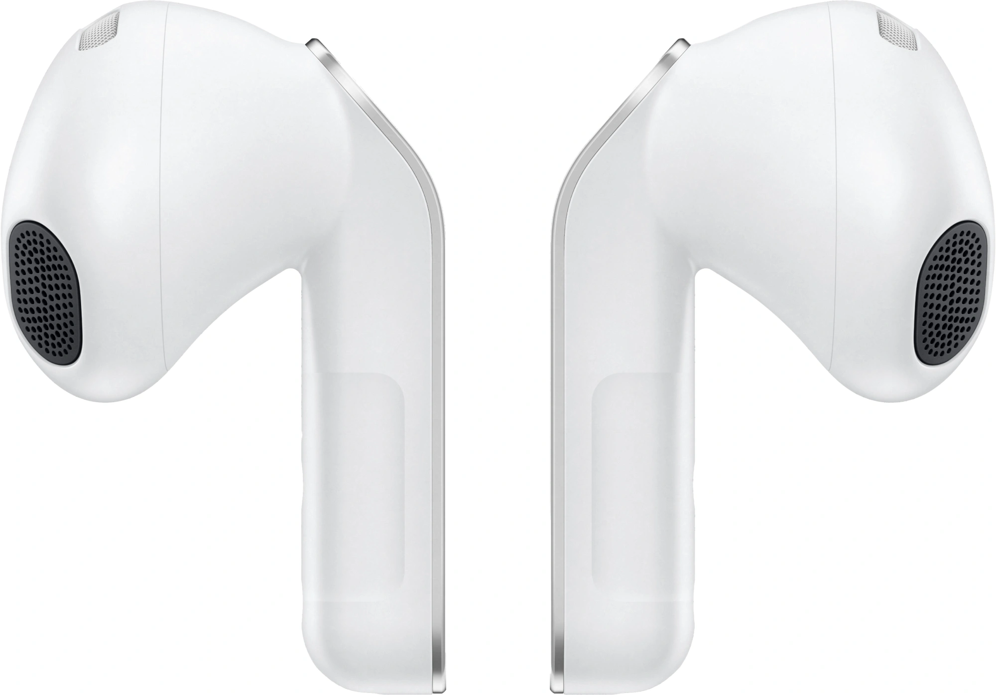 Гарнитура вкладыши Samsung Galaxy Buds 4 белый беспроводные bluetooth в ушной раковине (SM-R540NZWACIS) — миниатюра 3
