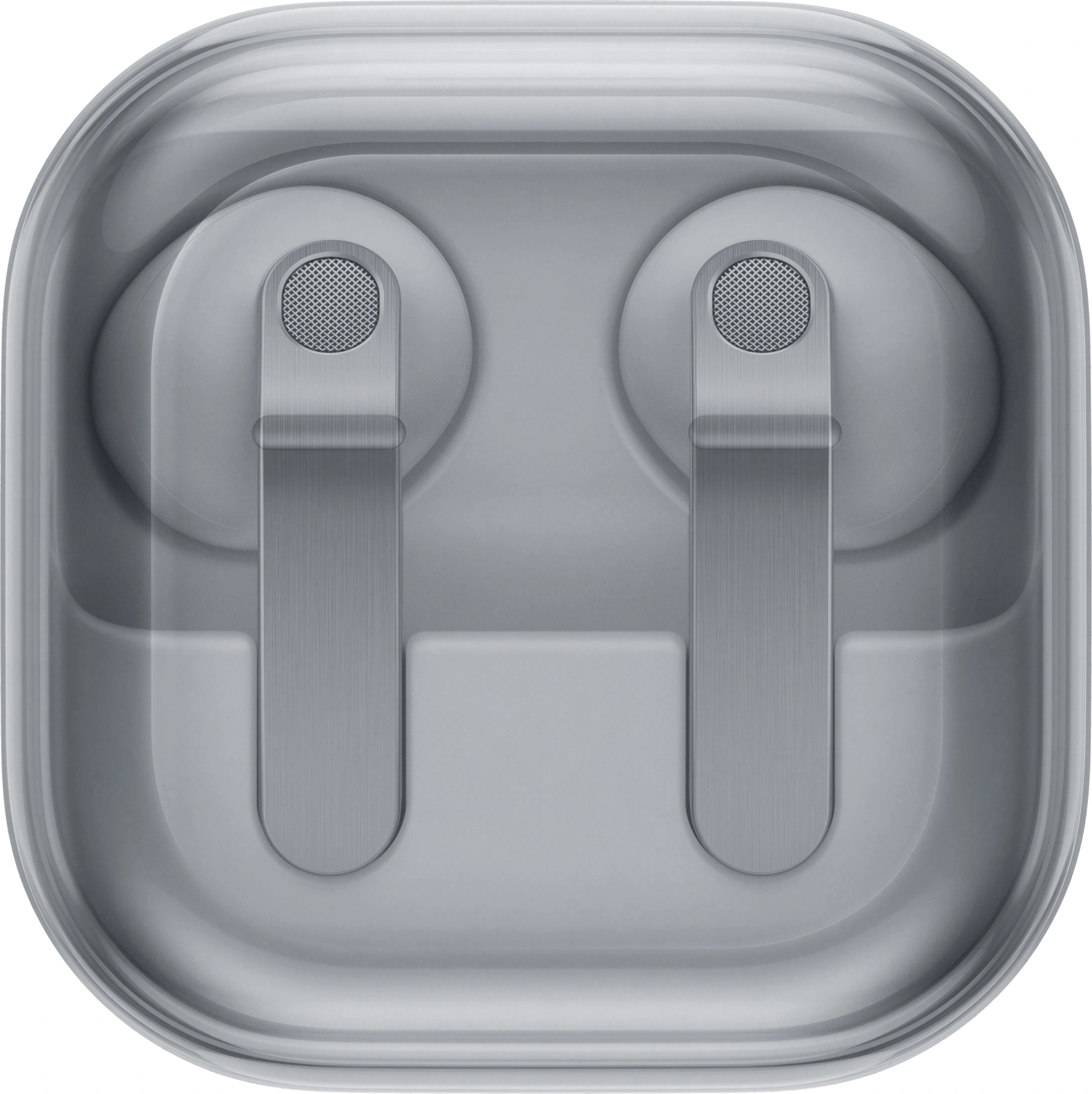 Гарнитура вкладыши Samsung Galaxy Buds 4 белый беспроводные bluetooth в ушной раковине (SM-R540NZWACIS) — миниатюра 4