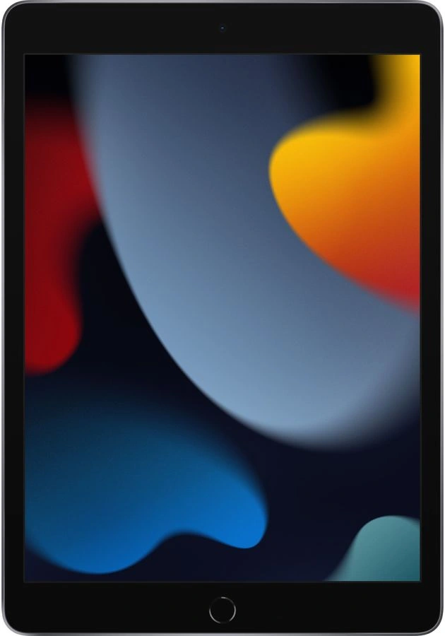 Планшет Apple iPad 2021 A2602 A13 Bionic 6С RAM3Gb ROM64Gb 10.2" IPS 2160x1620 iOS серый космос 8Mpix 12Mpix BT WiFi 10hr — миниатюра 2