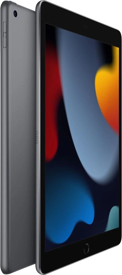 Планшет Apple iPad 2021 A2602 A13 Bionic 6С RAM3Gb ROM64Gb 10.2" IPS 2160x1620 iOS серый космос 8Mpix 12Mpix BT WiFi 10hr — миниатюра 3
