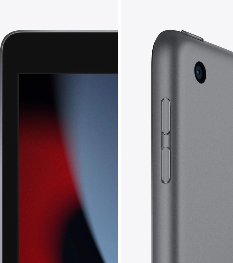 Планшет Apple iPad 2021 A2602 A13 Bionic 6С RAM3Gb ROM64Gb 10.2" IPS 2160x1620 iOS серый космос 8Mpix 12Mpix BT WiFi 10hr — миниатюра 4