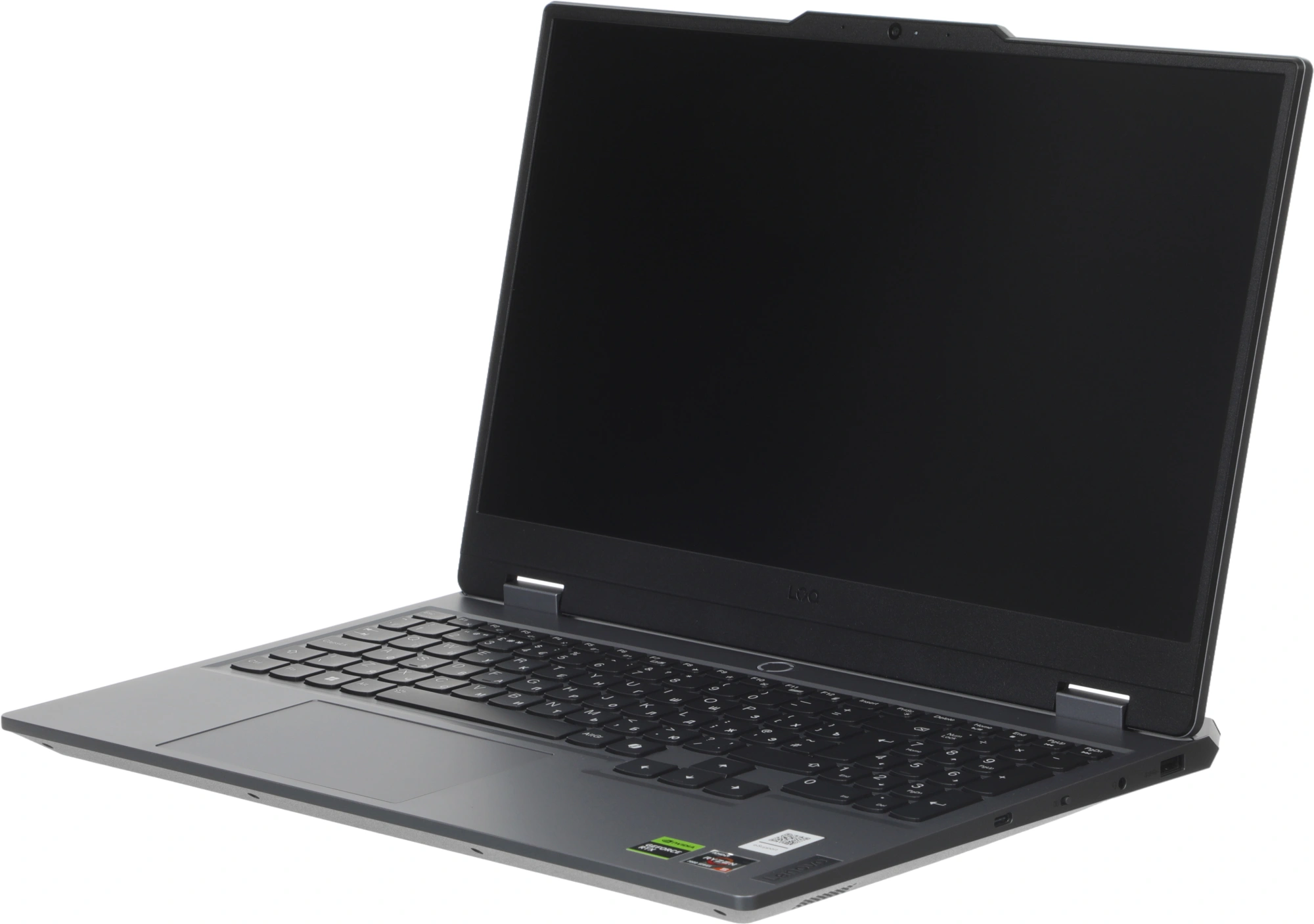 Ноутбук Lenovo LOQ 15ARP9 Ryzen 5 7235HS 16Gb SSD512Gb NVIDIA GeForce RTX 3050 6Gb 15.6" IPS FHD (1920x1080) без ОС grey WiFi BT Cam (83JC0057PS) — миниатюра 9