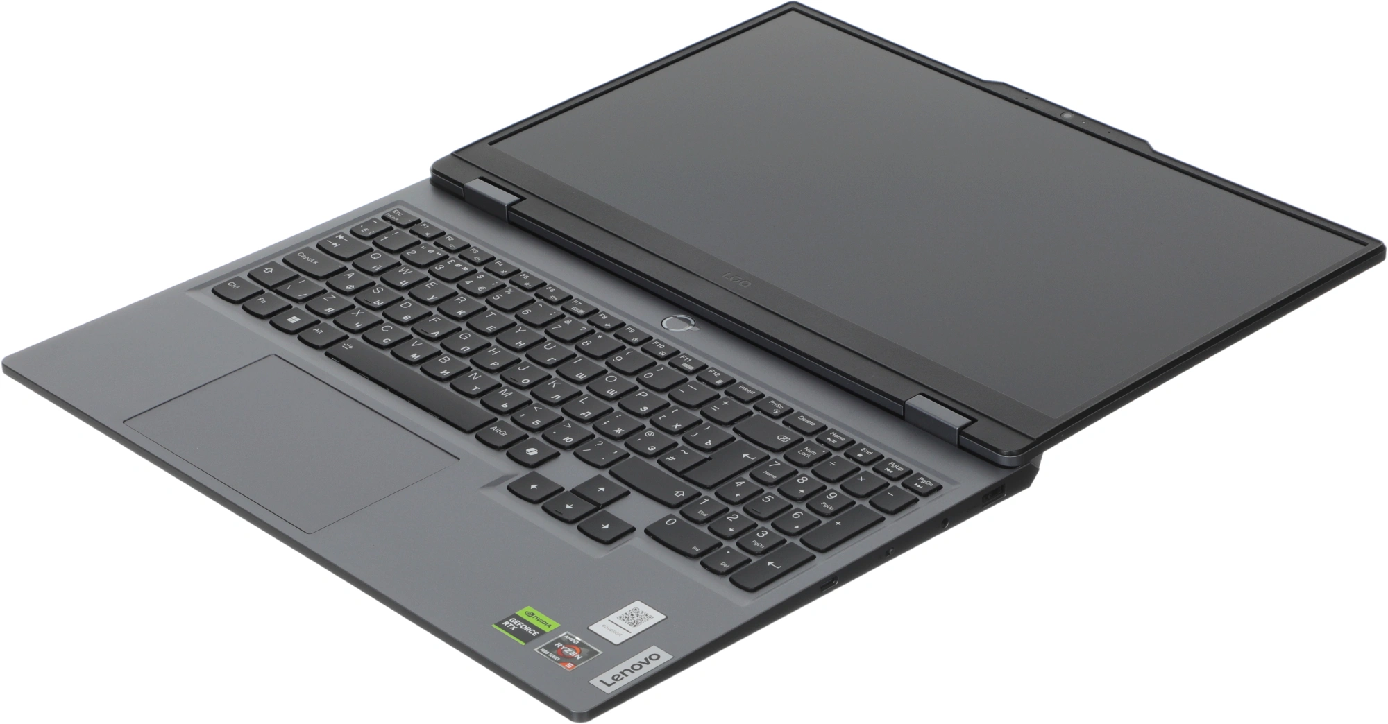 Ноутбук Lenovo LOQ 15ARP9 Ryzen 5 7235HS 16Gb SSD512Gb NVIDIA GeForce RTX 3050 6Gb 15.6" IPS FHD (1920x1080) без ОС grey WiFi BT Cam (83JC0057PS) — миниатюра 14