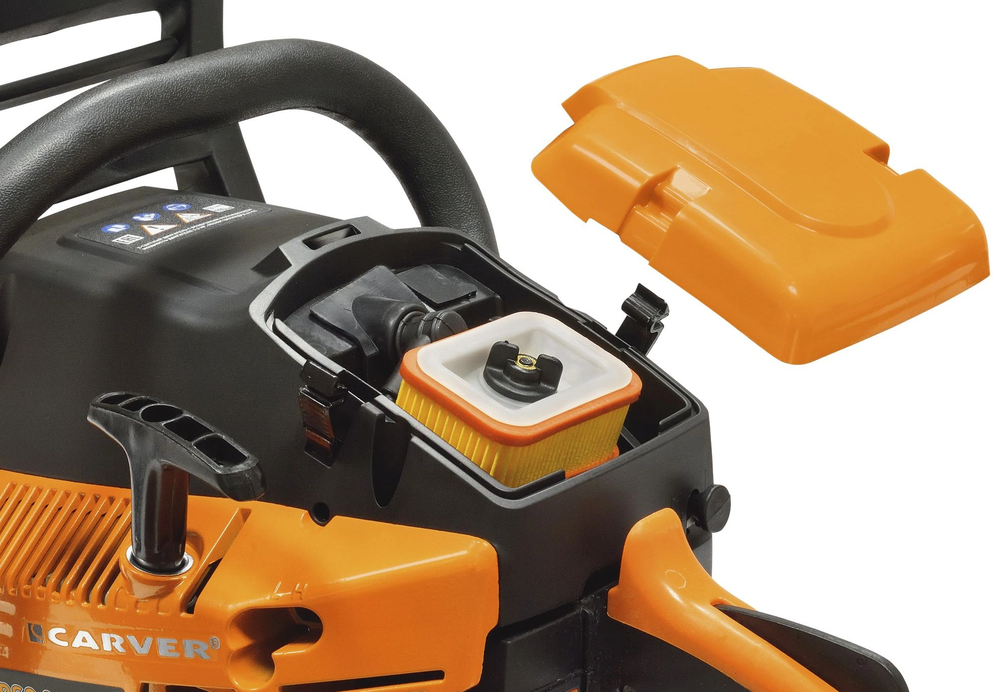 Бензопила Carver 362MF 2400Вт 3.2л.с. дл.шины:20" (50cm) (01.004.00061) — миниатюра 3