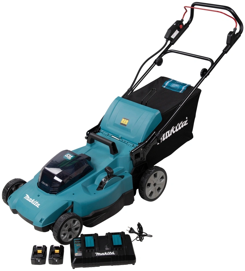 Газонокосилка роторная Makita DLM538Z 860Вт — миниатюра 2
