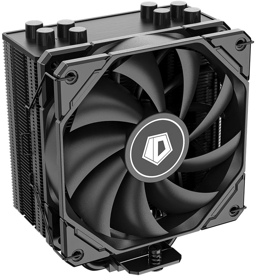 Устройство охлаждения(кулер) ID-Cooling SE-224-XTS Soc-AM5/AM4/1200/1700/1851 черный 4-pin 29dB Al+Cu 220W 650gr Bulk (SE-224-XTS BLACK BULK) — фото 1