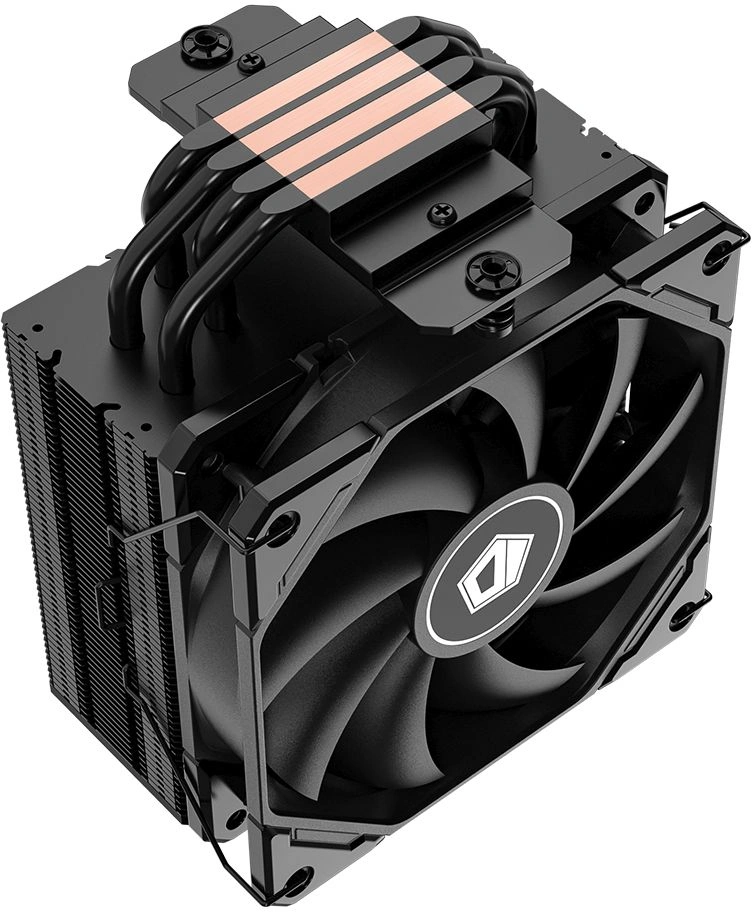 Устройство охлаждения(кулер) ID-Cooling SE-224-XTS Soc-AM5/AM4/1200/1700/1851 черный 4-pin 29dB Al+Cu 220W 650gr Bulk (SE-224-XTS BLACK BULK) — миниатюра 5
