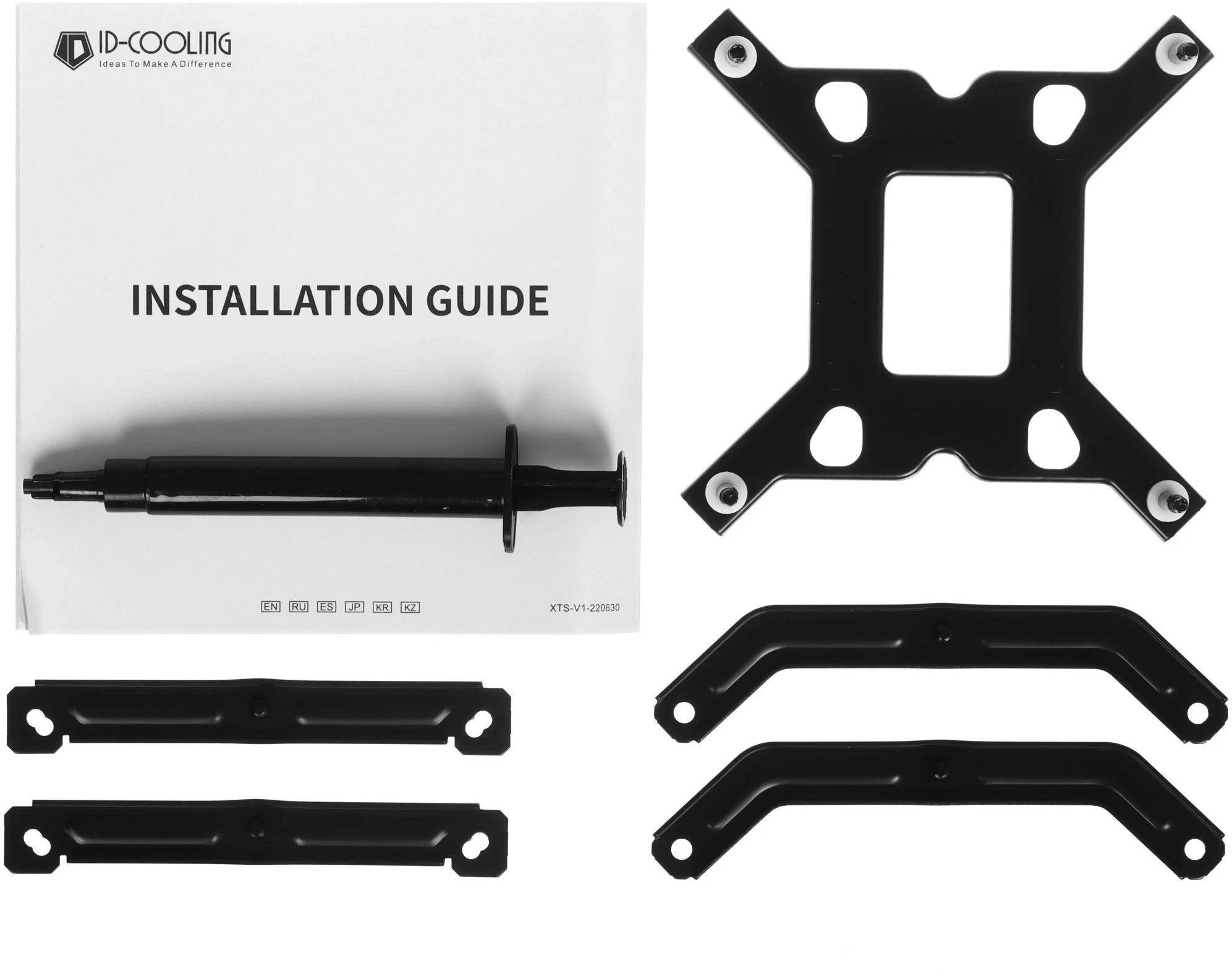 Устройство охлаждения(кулер) ID-Cooling SE-224-XTS Soc-AM5/AM4/1200/1700/1851 черный 4-pin 29dB Al+Cu 220W 650gr Bulk (SE-224-XTS BLACK BULK) — миниатюра 11