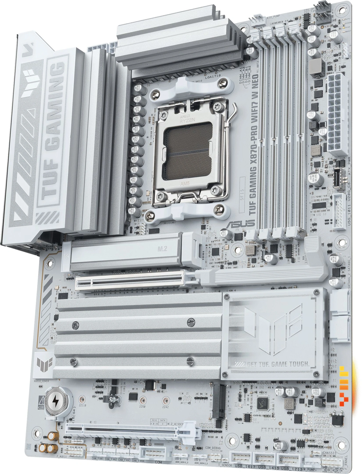 Материнская плата Asus TUF GAMING X870-PRO WIFI7 W NEO Socket AM5 AMD X870 4xDDR5 ATX AC`97 8ch(7.1) 5Gigabit RAID+HDMI — миниатюра 5