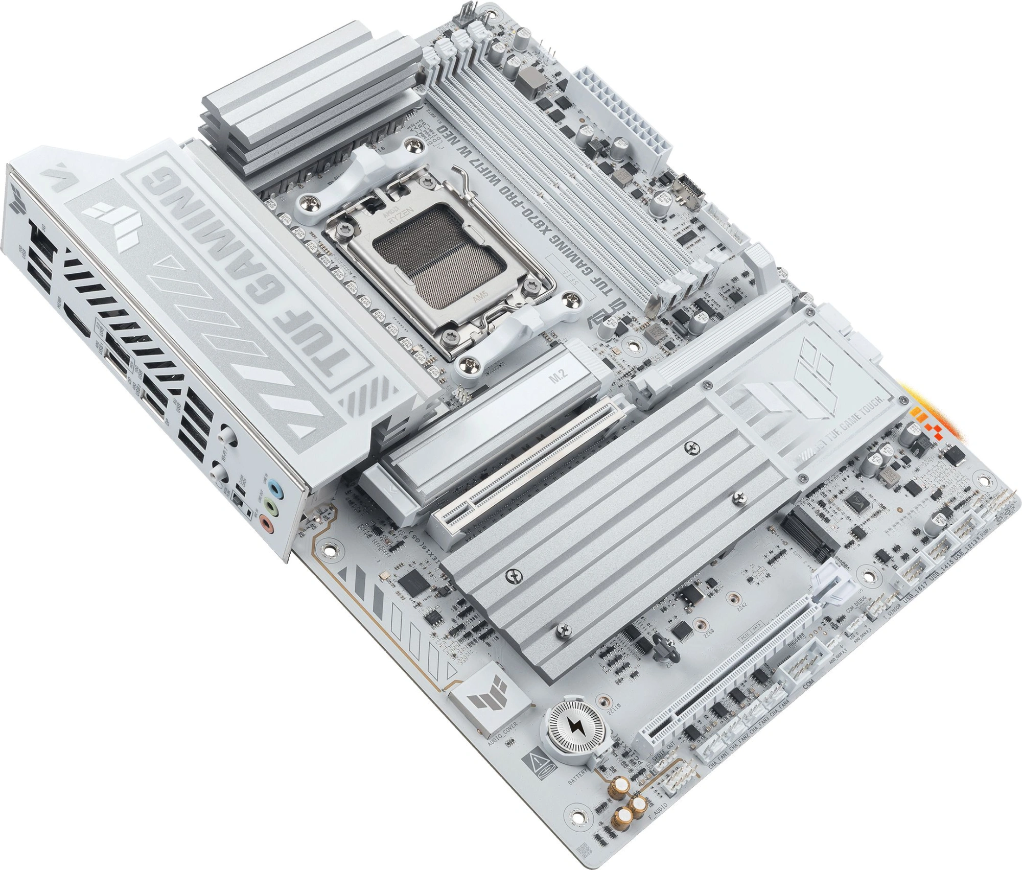 Материнская плата Asus TUF GAMING X870-PRO WIFI7 W NEO Socket AM5 AMD X870 4xDDR5 ATX AC`97 8ch(7.1) 5Gigabit RAID+HDMI — миниатюра 6