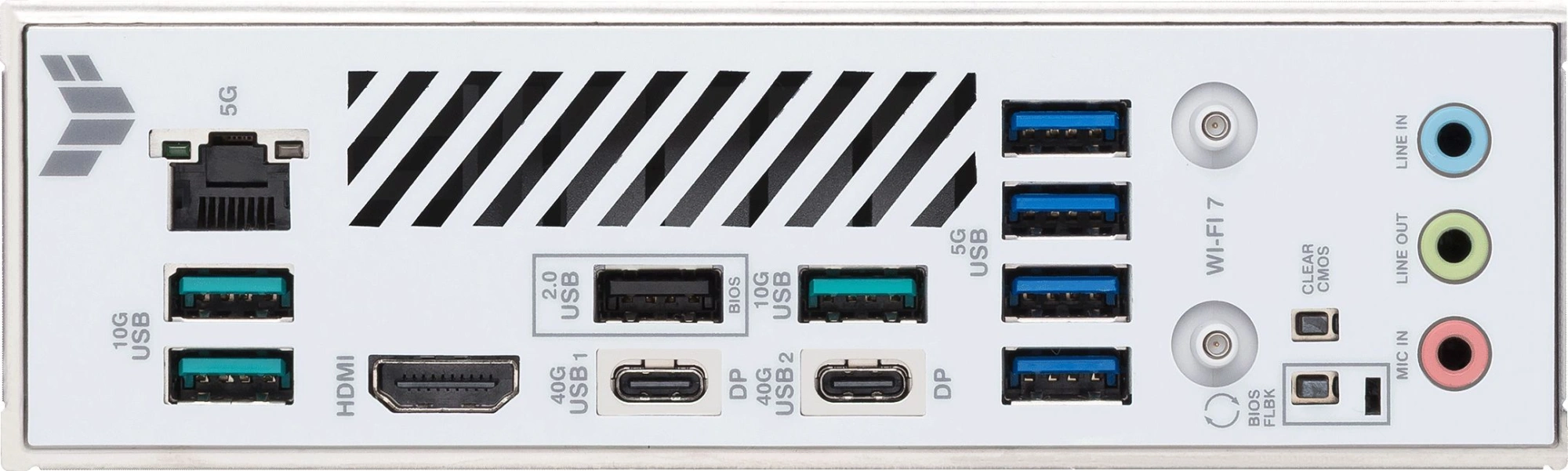 Материнская плата Asus TUF GAMING X870-PRO WIFI7 W NEO Socket AM5 AMD X870 4xDDR5 ATX AC`97 8ch(7.1) 5Gigabit RAID+HDMI — миниатюра 7