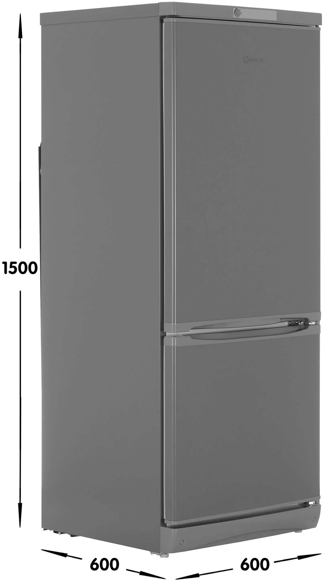 Холодильник Indesit ES 15 GA 2-хкамерн. серебристый — миниатюра 12