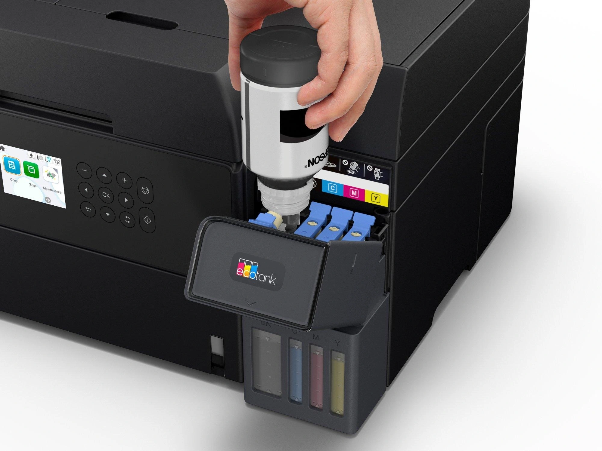 МФУ струйный Epson EcoTank L6370 (C11CL43403/C11CL43406) A4 Duplex WiFi черный — миниатюра 5