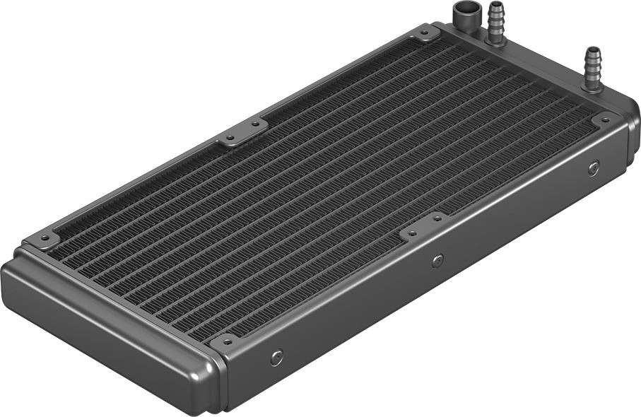 Система водяного охлаждения PcCooler DA240 V2 ARGB Soc-AM5/AM4/1200/1700/1851 черный 4-pin 36.5dB Al 270W Ret (DA240V2-BKAWXX-GL) — миниатюра 3